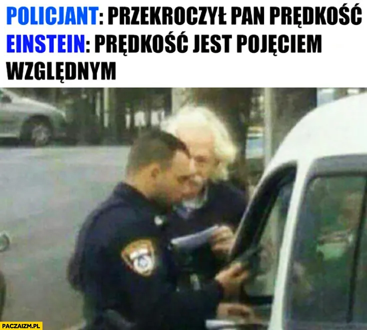 Przekroczył pan prędkość