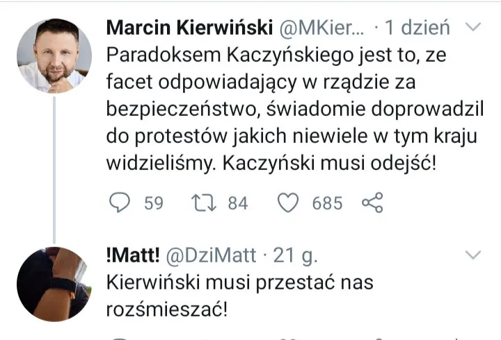 Musi przestać rozśmieszać!