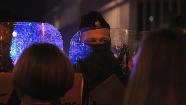 Brała udział w proteście. Stanie przed sądem rodzinnym