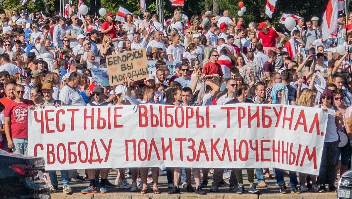 Białoruś: Lider komitetu strajkowego na wolności