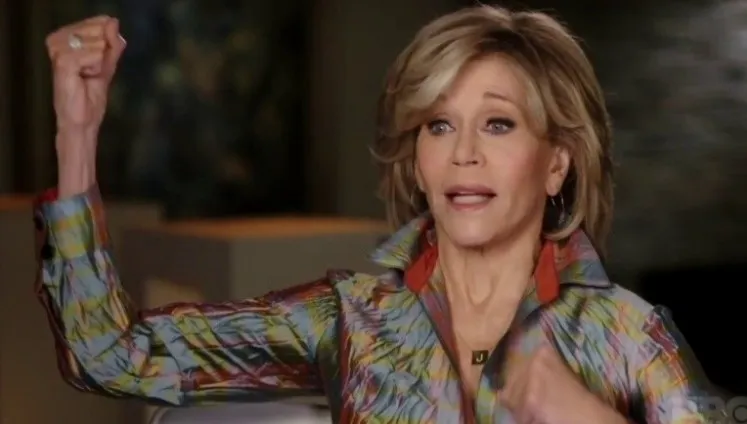 Rok temu - walka o klimat, dziś - z "rannym patriarchatem". Jane Fonda: "siła kobiet rośnie"