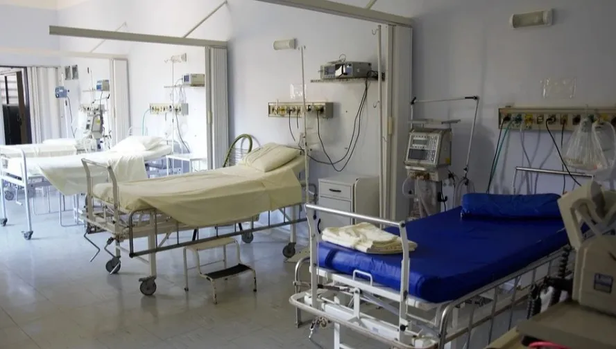 Szpital tymczasowy w katowickim MCK