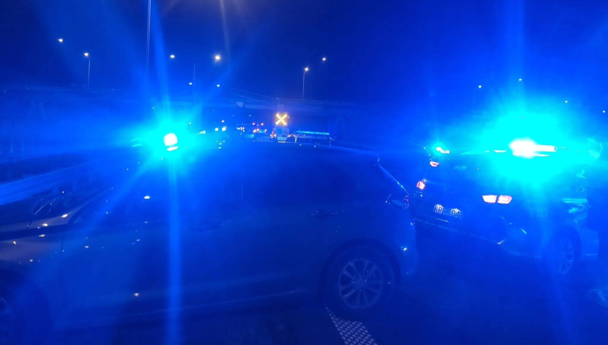 A2 przejezdna po proteście Ormian