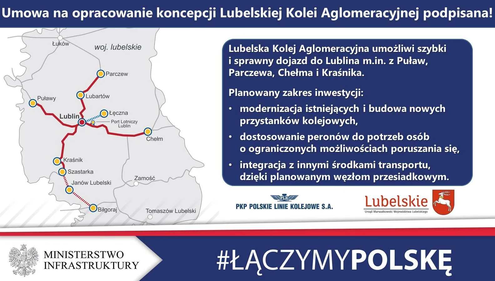 Coraz bliżej Lubelskiej Kolei Aglomeracyjnej