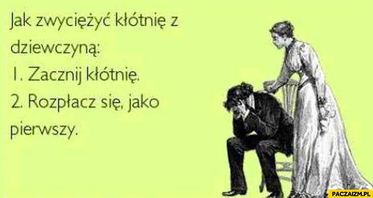 Przepis na wygraną kłótnię