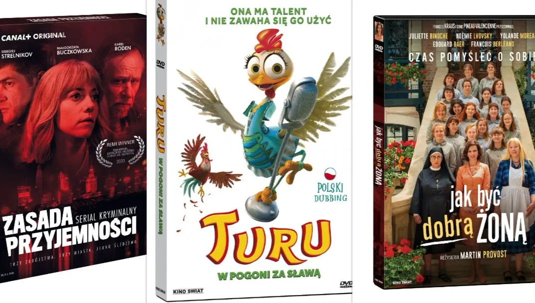 Listopad w domu? Czas umilą trzy premiery na DVD