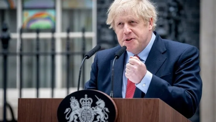 Johnson zwrócił się do Bidena i Harris