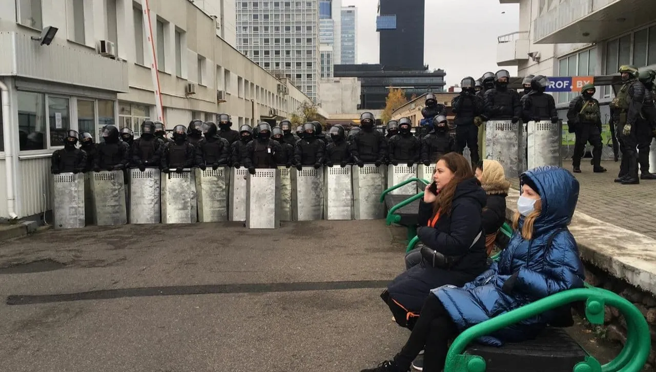 Pół tysiąca zatrzymanych w Mińsku