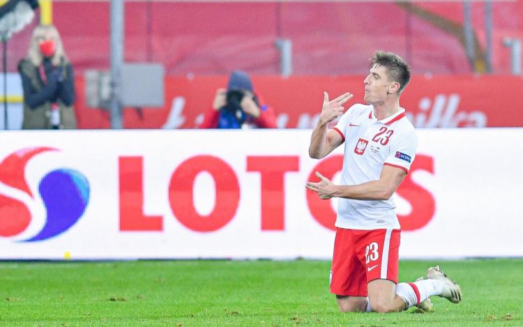 Krzysztof Piątek zdobył niezwykłego gola dla Polski w meczu z Ukrainą