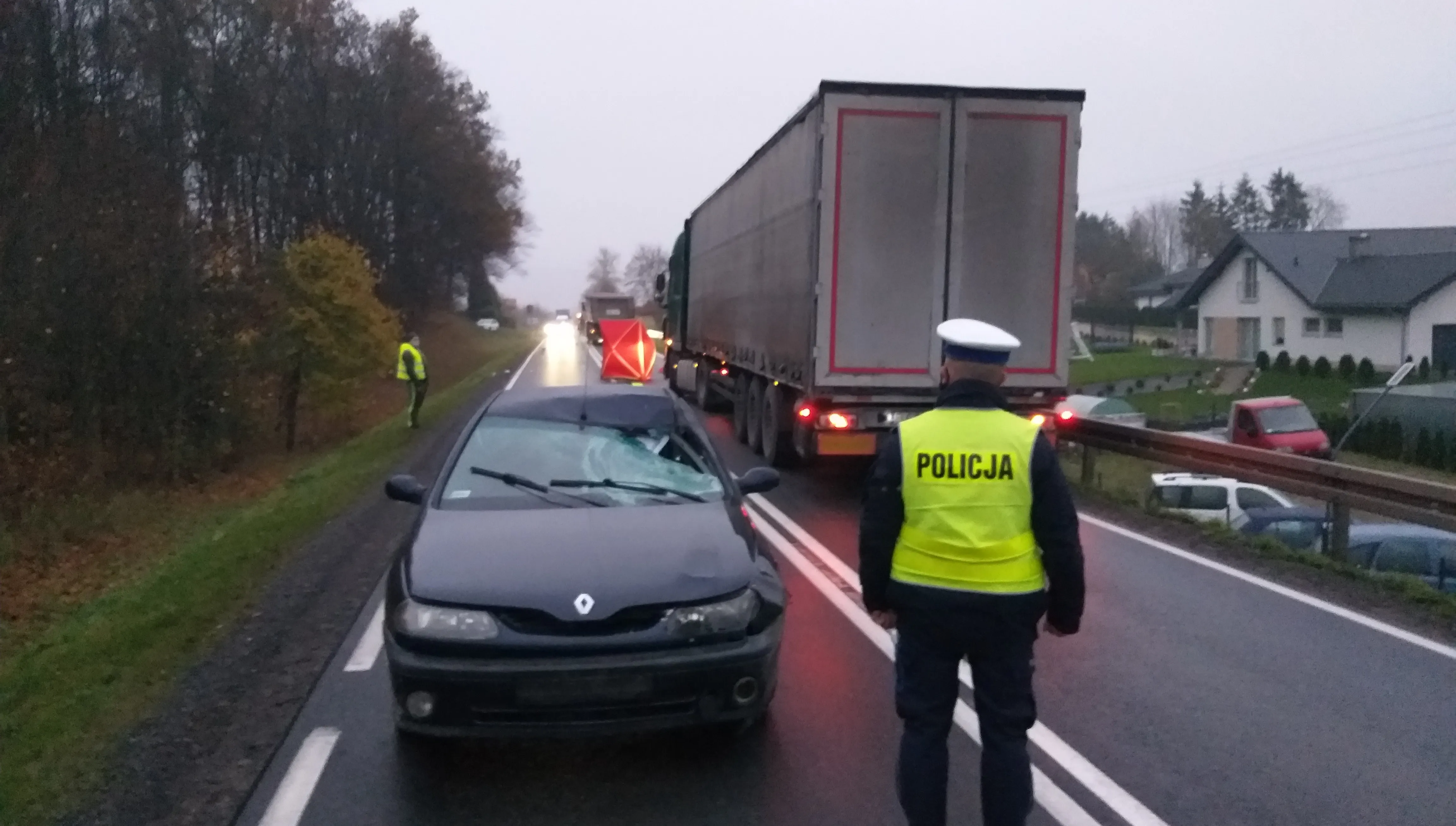 Trzy groźne wypadki w okolicach Mrągowa