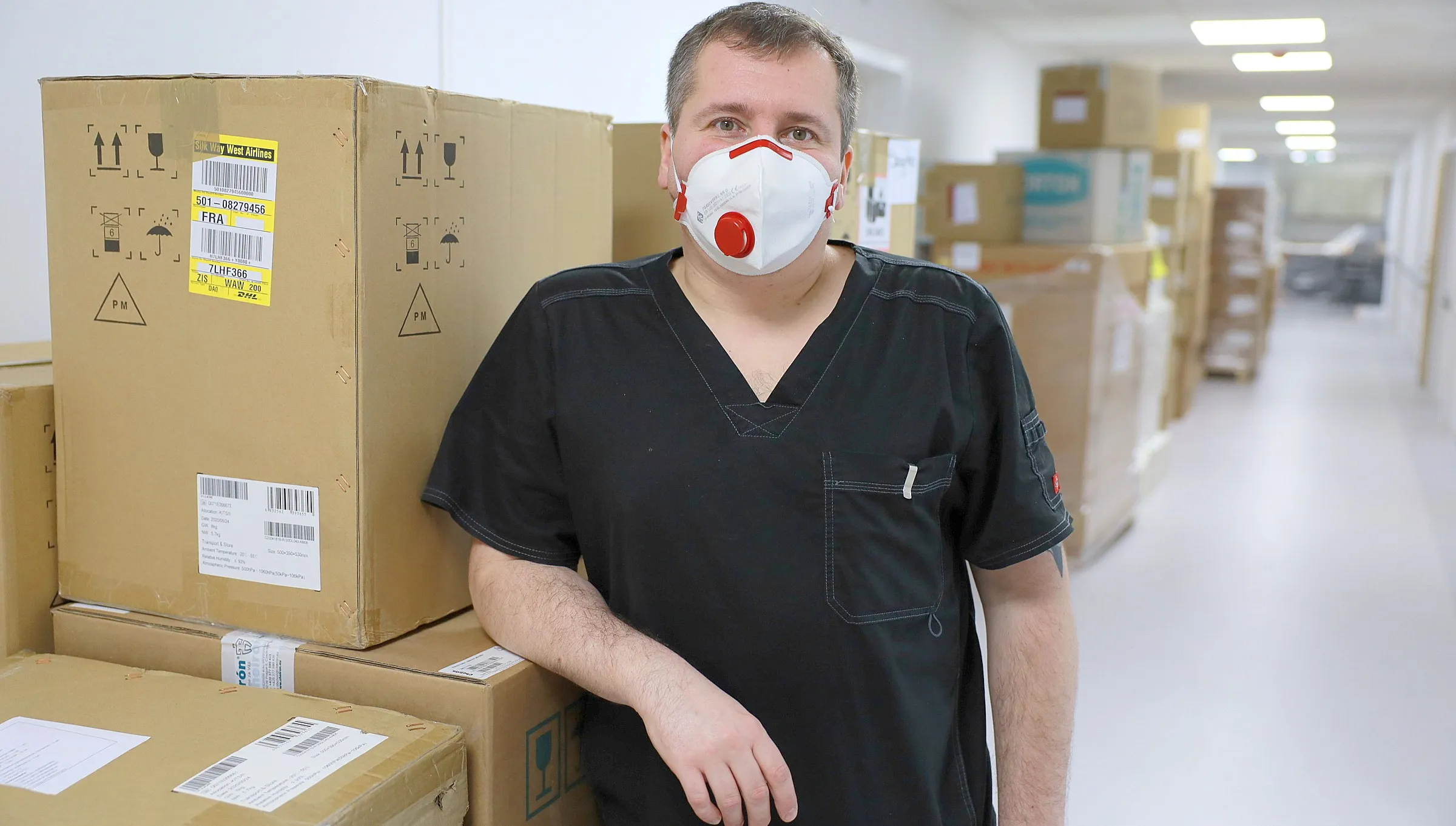 Do szpitala w Szczytnie trafiło 70 respiratorów
