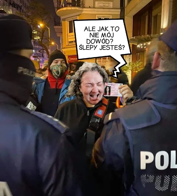 Jak to nie mój dowód?
