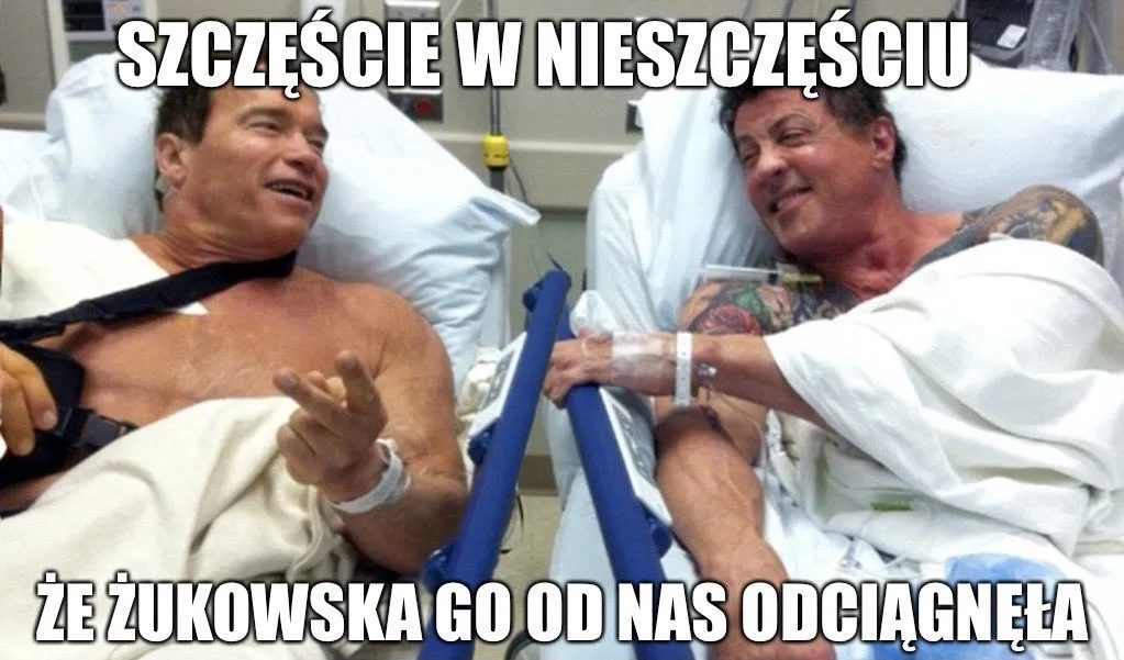 Uratowała ich Żukowska