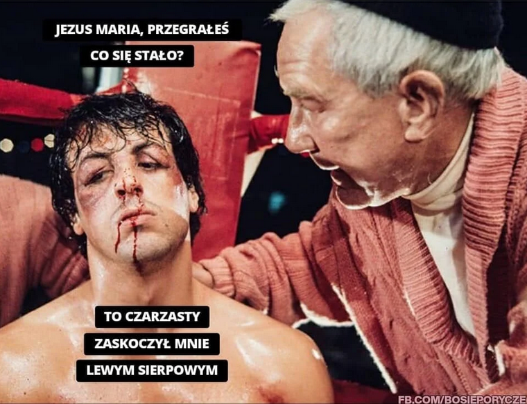 Zaskoczył mnie