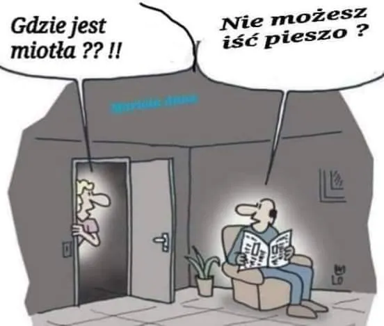 Gdzie miotła?