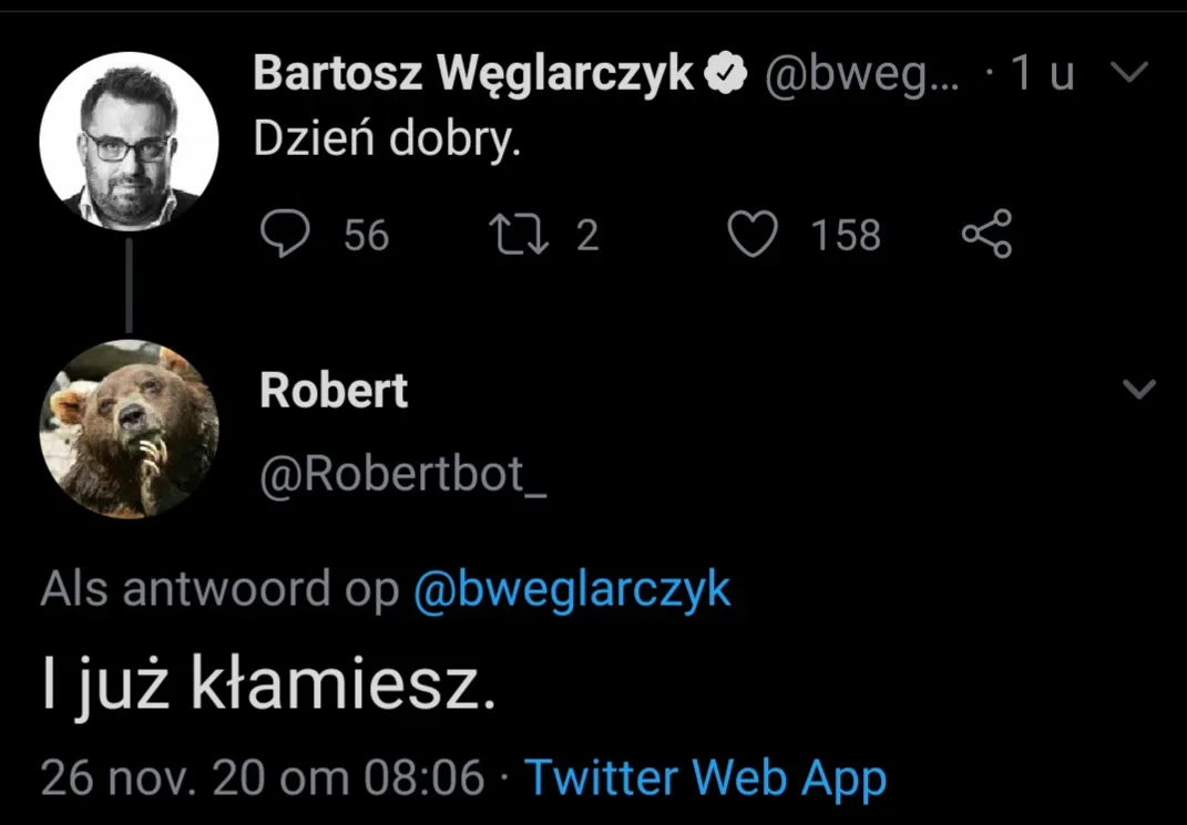I już kłamiesz!