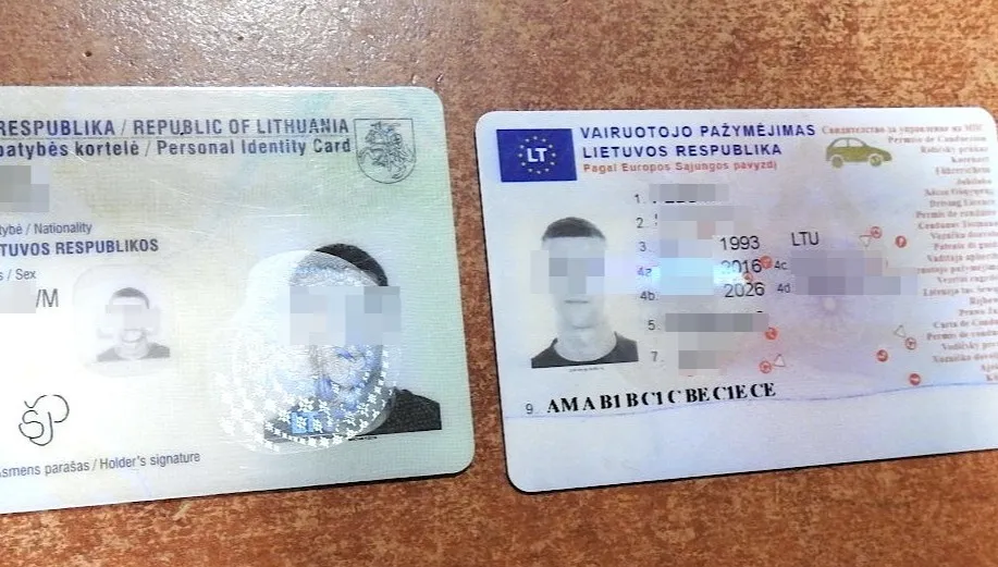 Zatrzymani Litwini z podrobionymi dokumentami