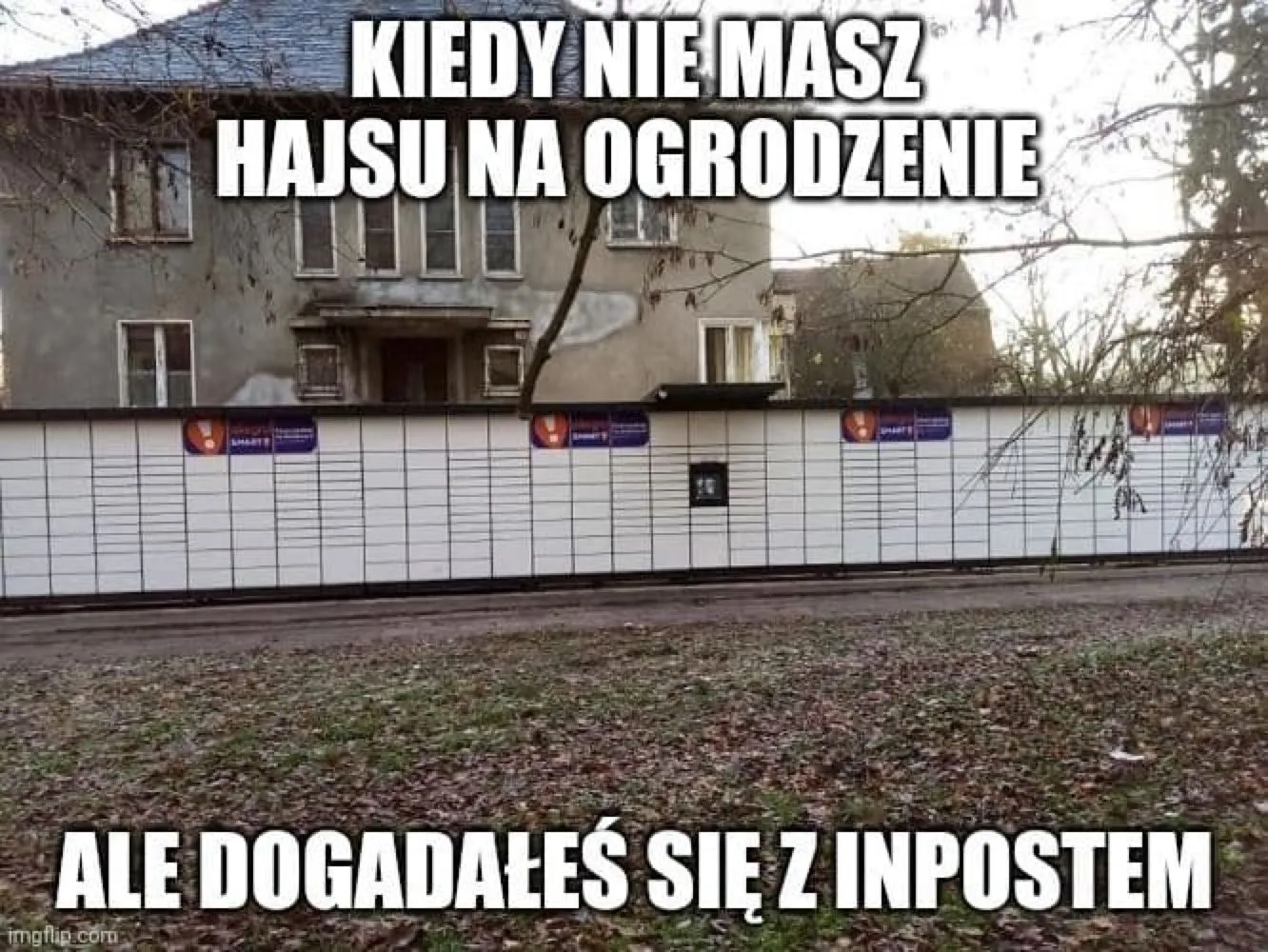 Nowoczesne ogrodzenie