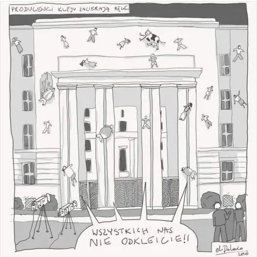 Wszystkich nas nie odkleicie
