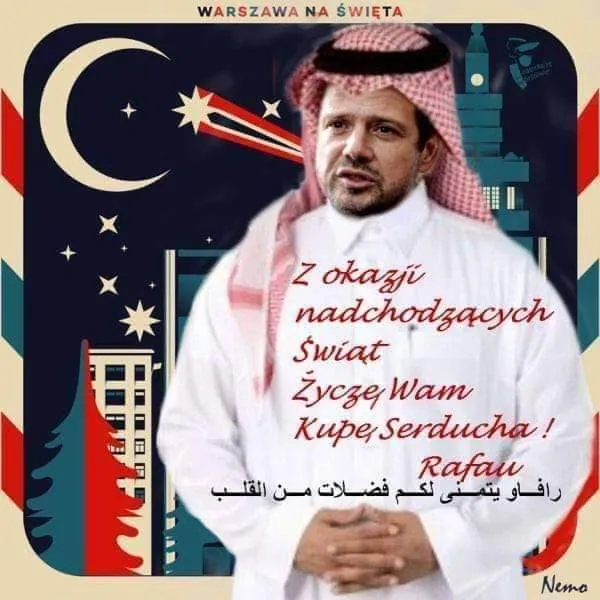 Święta w Warszawie według Rafała