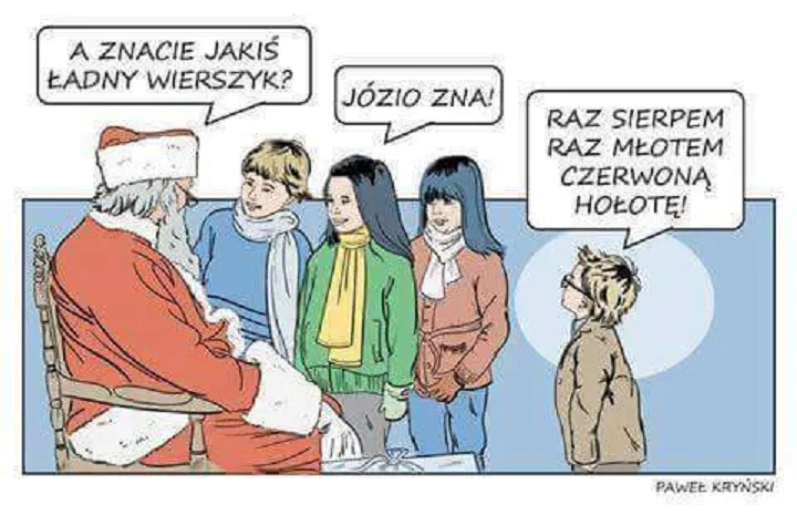Wierszyk dla Mikołaja