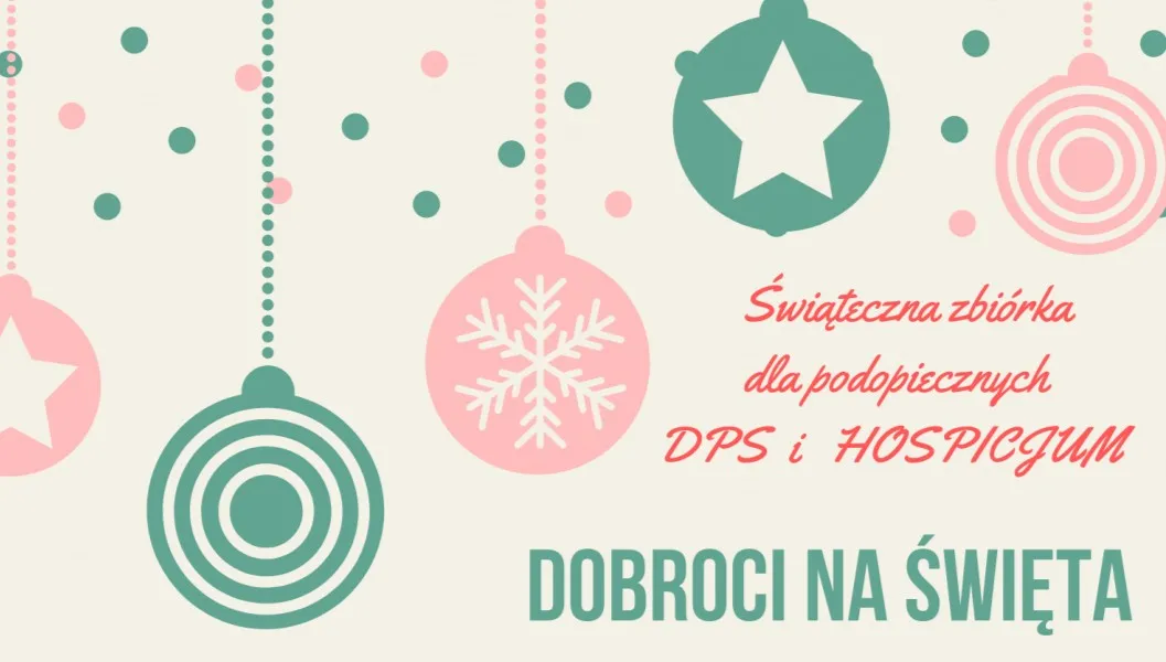 Zbiórka darów dla podopiecznych DPS-u i hospicjum