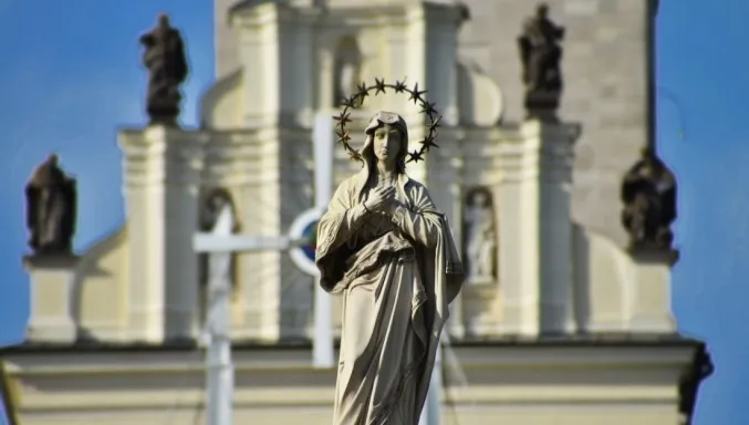 Hołd dla Matki Boskiej na Jasnej Górze