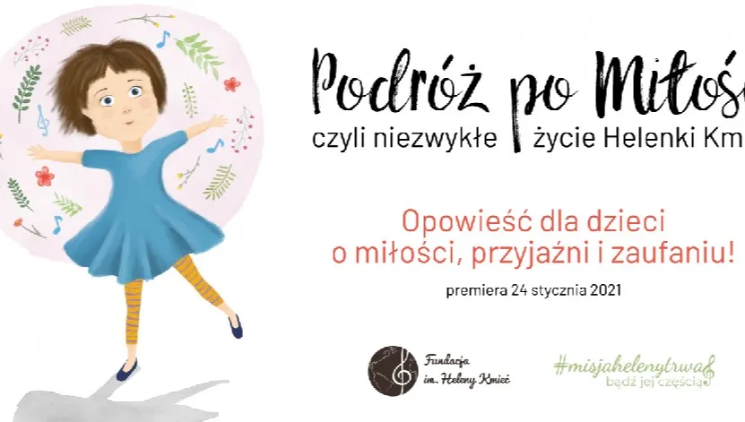 Książka dla dzieci o Helenie Kmieć