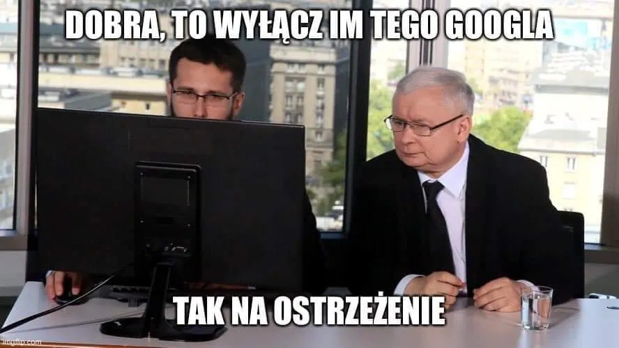 Wyłącz im tego googla