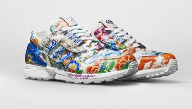 Wyjątkowo cenne adidasy... z porcelany