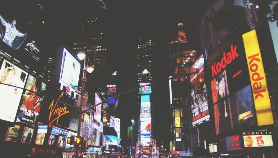 Wirtualny sylwester na Times Square 