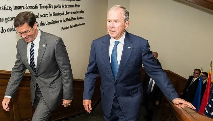 George W. Bush komentuje zamieszki