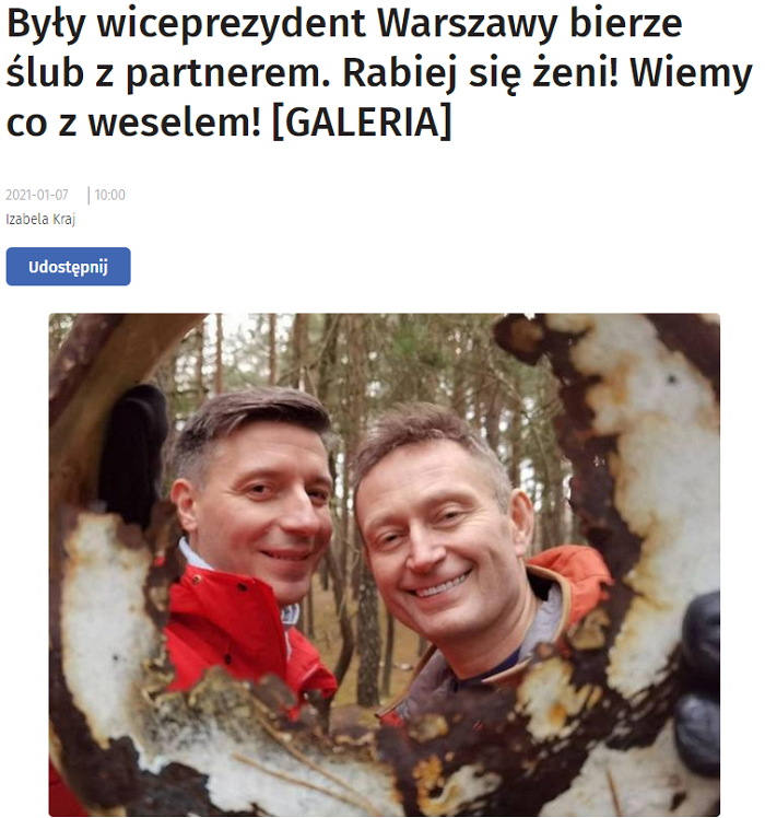 Zadzwonił do mnie kumpel i melduje, że: