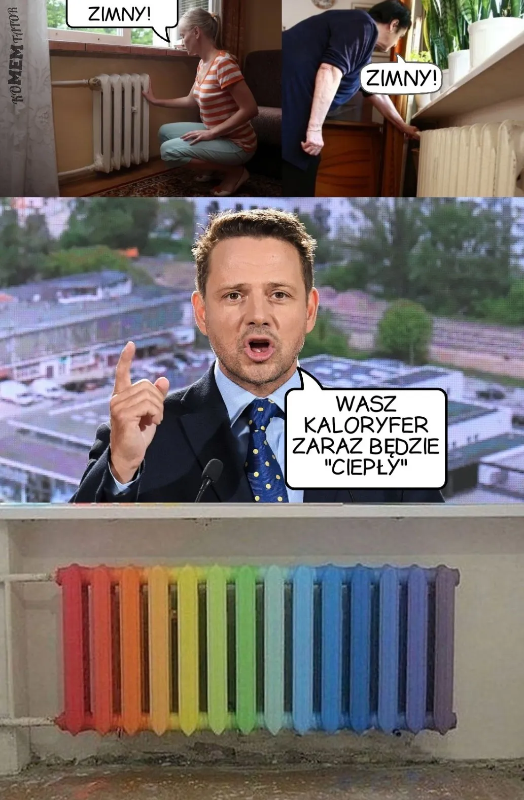 Trzaskowski w swoim stylu