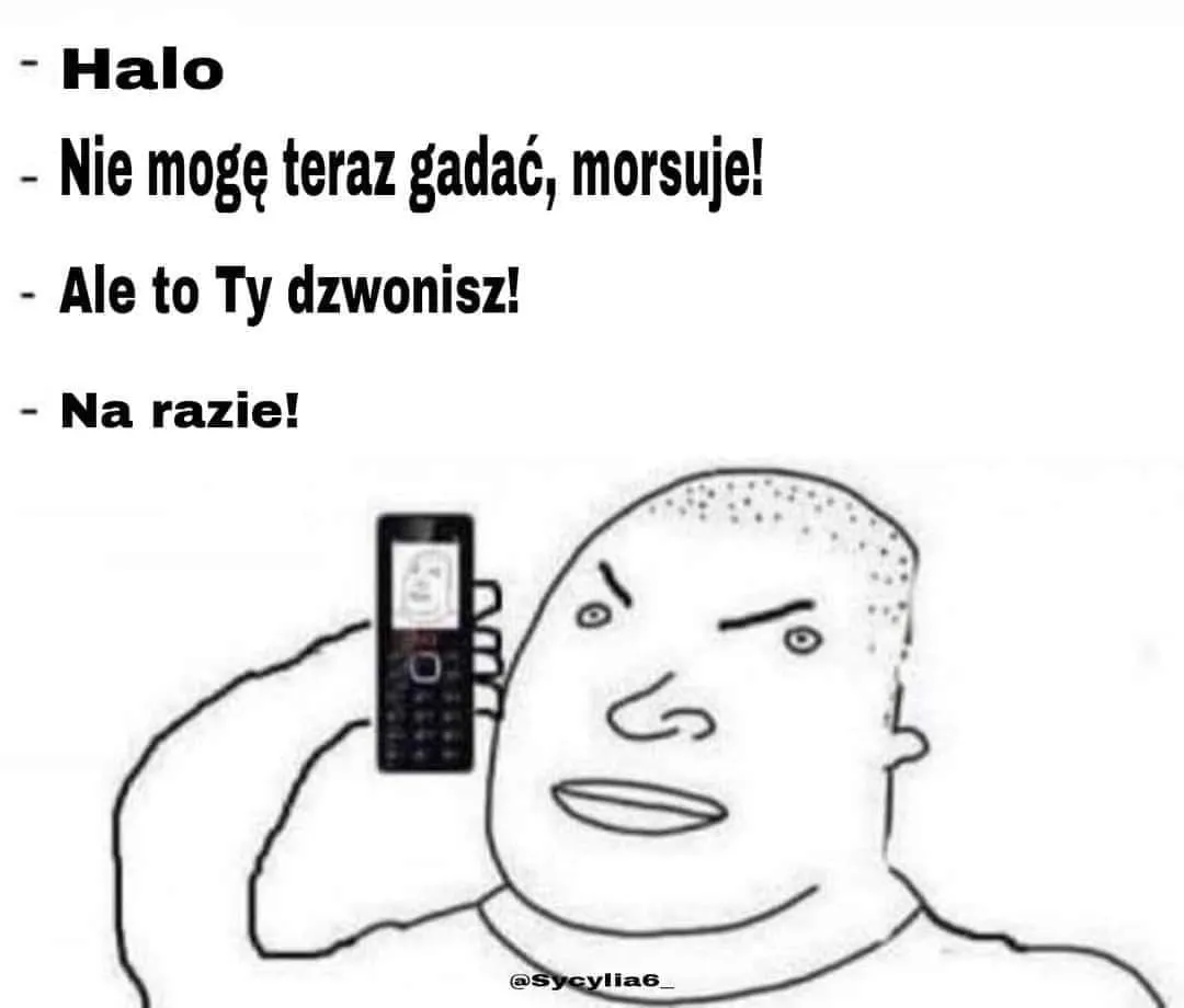 Nie mogę gadać