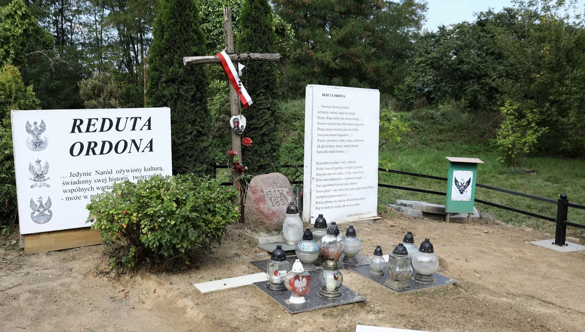 Reduta Ordona pozostaje zabytkiem