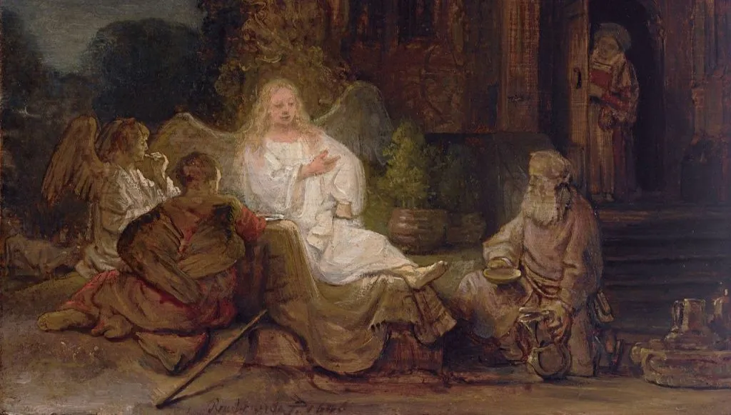 Arcydzieło Rembrandta „Abraham i Aniołowie” trafi pod młotek. To jeden z pięciu "prywatnych" obrazów