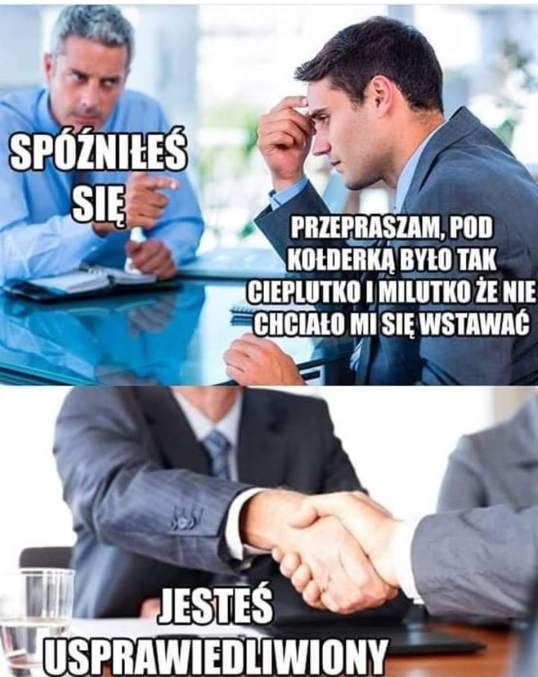 Spóźniłeś się
