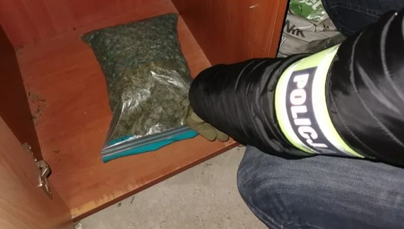 Dealer narkotykowy w rękach policji