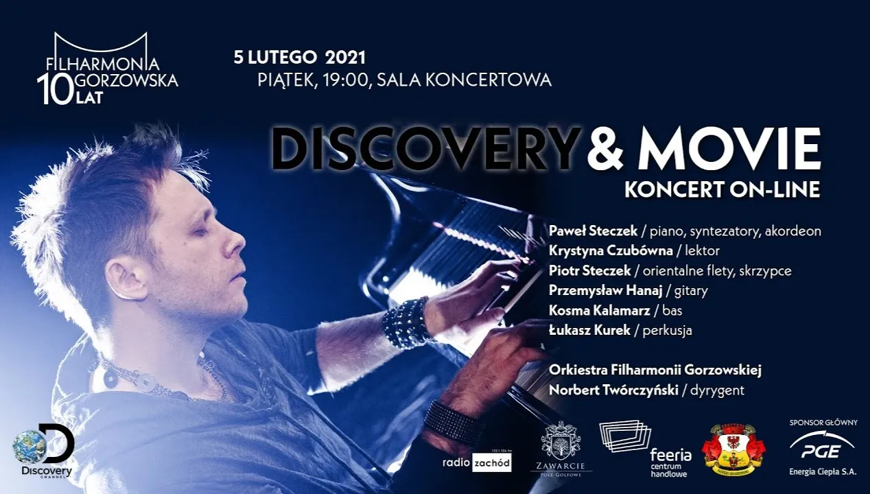 „Discovery & Movie”. Koncert w sieci!