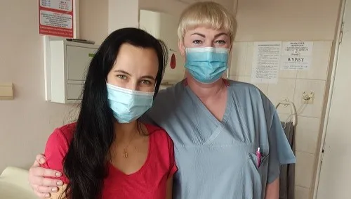 Dziecku w łonie matki przetoczono krew