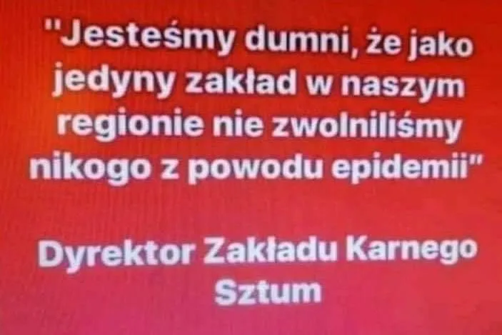 Bez zwolnień!