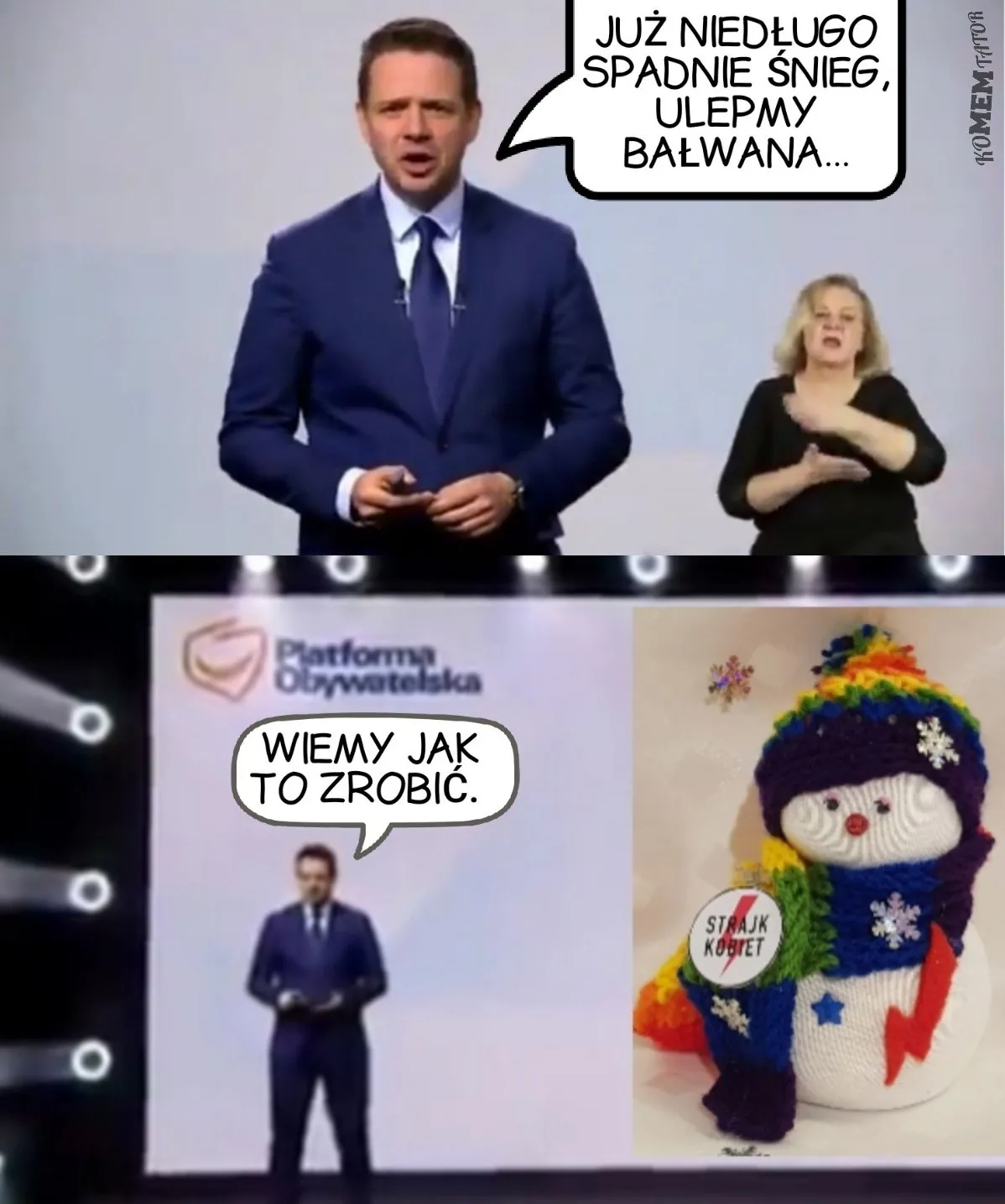 Jak spadnie śnieg
