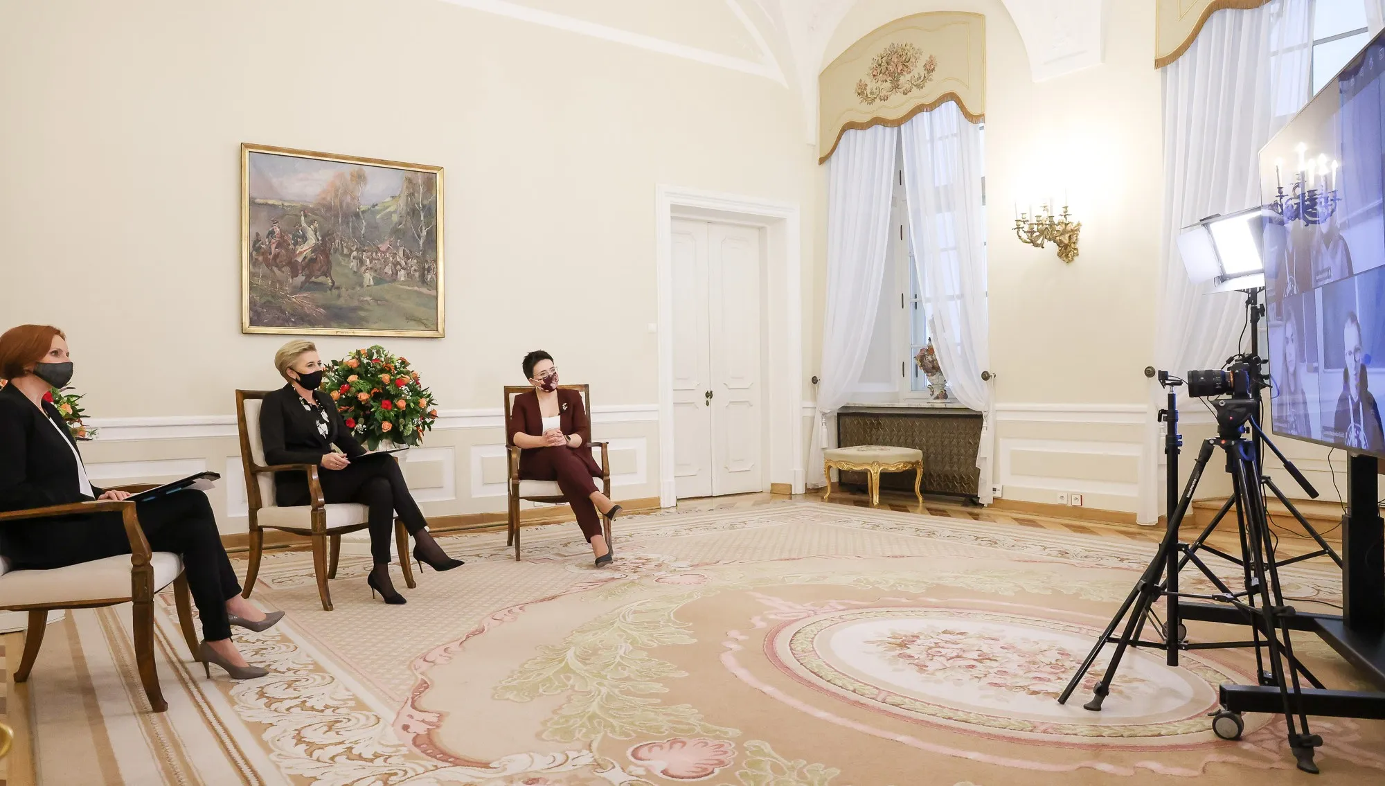 Debata "O języku (w) pandemii" w Pałacu Prezydenckim