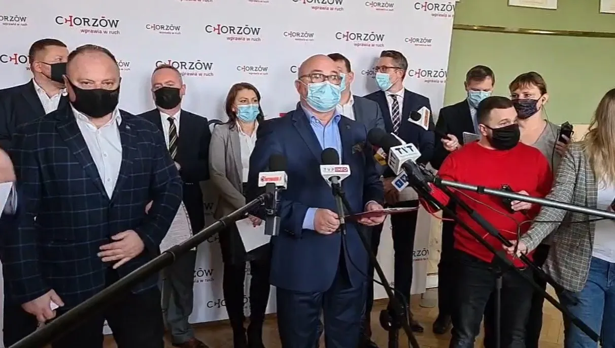CBŚ w magistracie. Prezydent Chorzowa: to atak polityczny