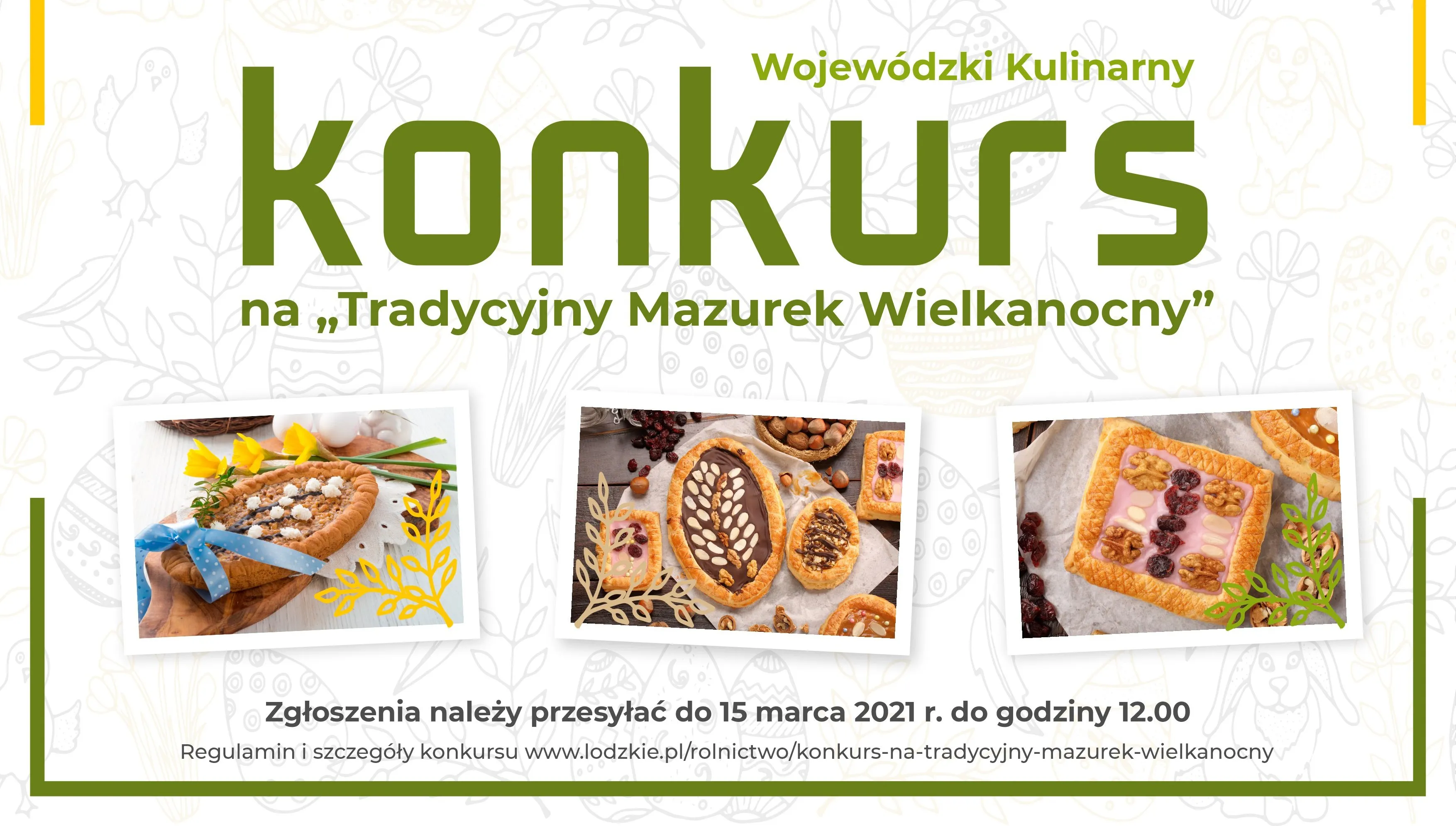 Konkurs na tradycyjny mazurek wielkanocny!