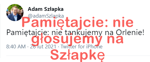 NIE głosujemy!