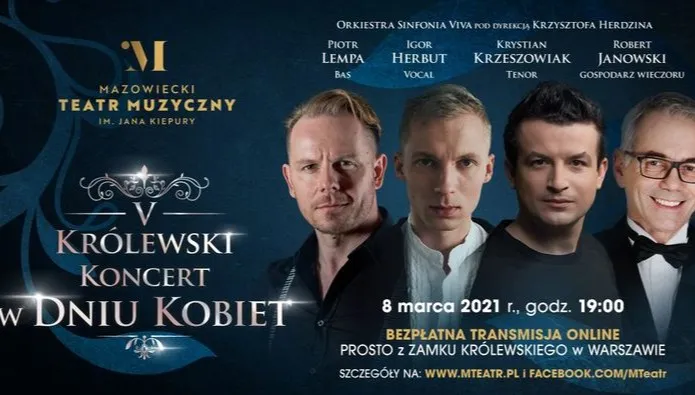 Królewski Koncert w Dniu Kobiet na Zamku Królewskim