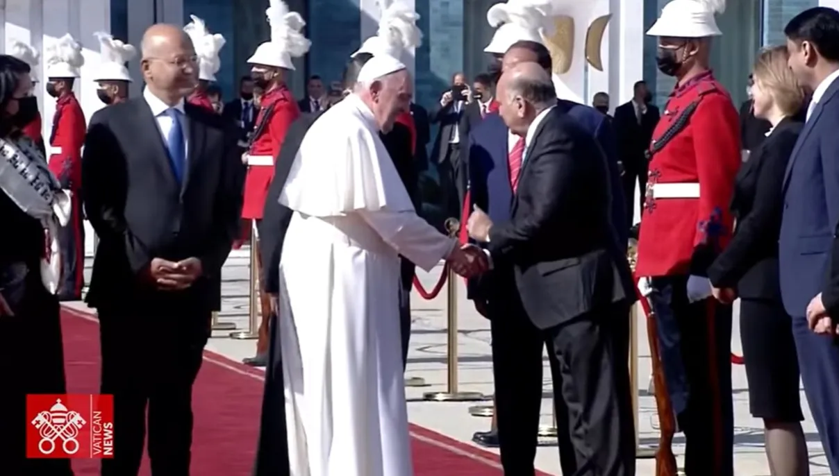 Franciszek wzruszony wizytą i spotkaniami w Iraku