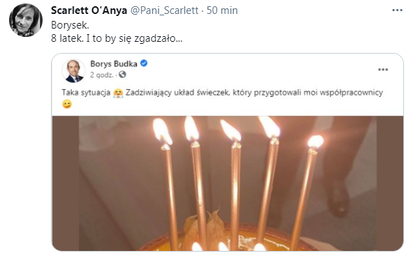 Borysek. 8 latek